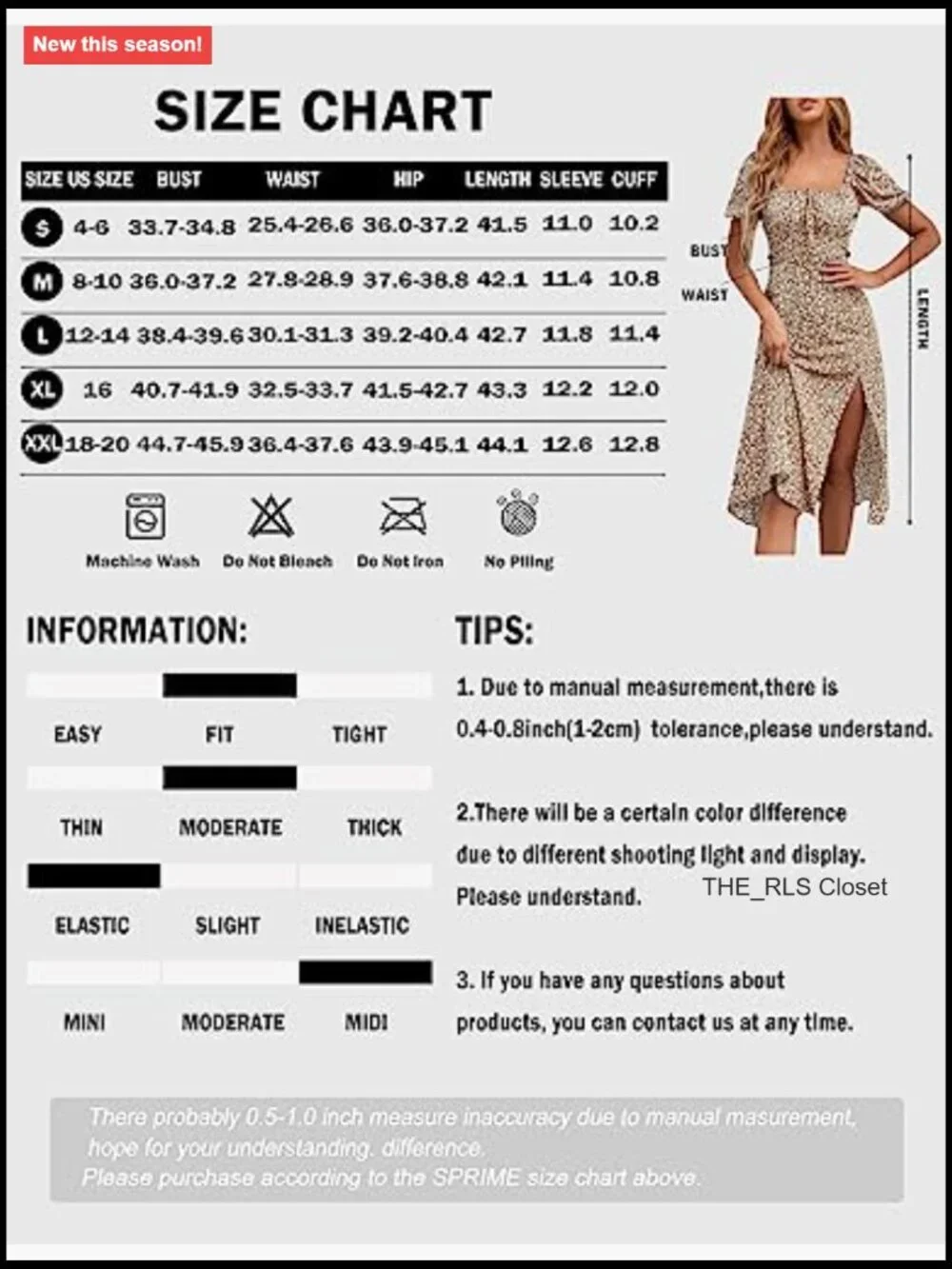 Floral Square Neck Puff Sleeve Midi Dress Ruched Bust High Waist Split